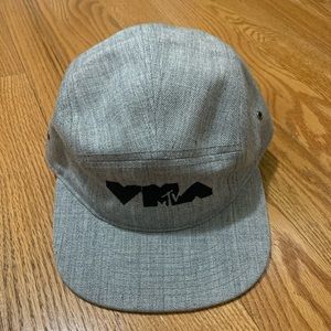 MAKE AN OFFER Gray VMA / MTV Flat-Billed Hat